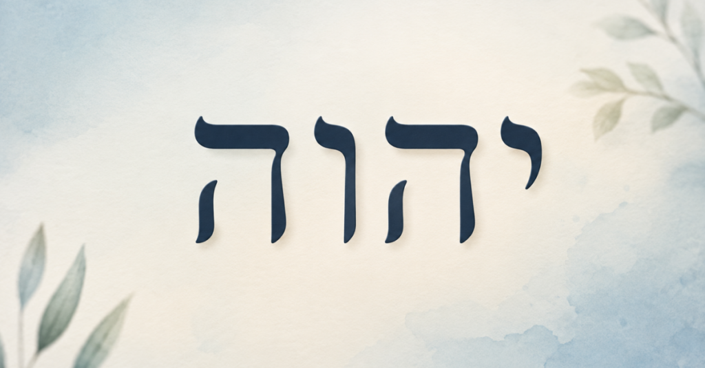 name of God, Yehovah